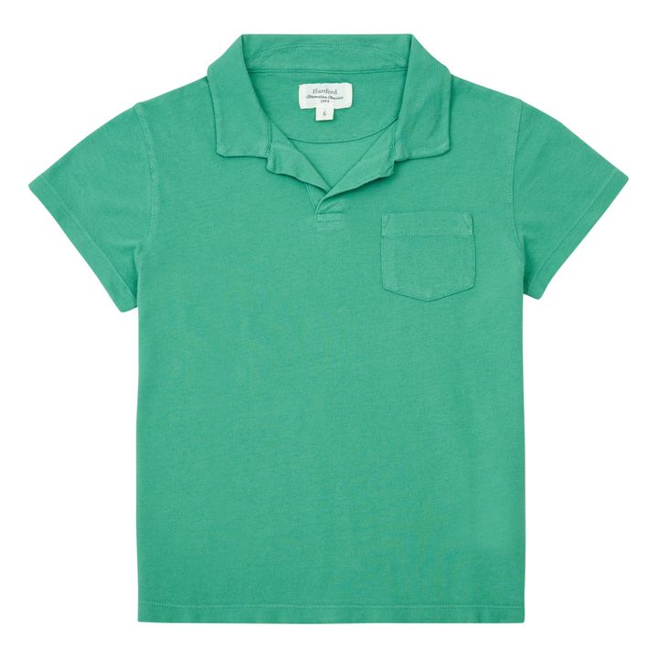 Polo algodón piqué | Verde- Imagen del producto n°0