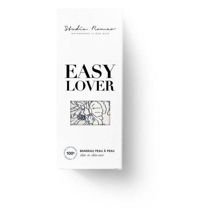 Easy Lover Organic Cotton Skin to Skin Belt | Blanco- Imagen del producto n°1