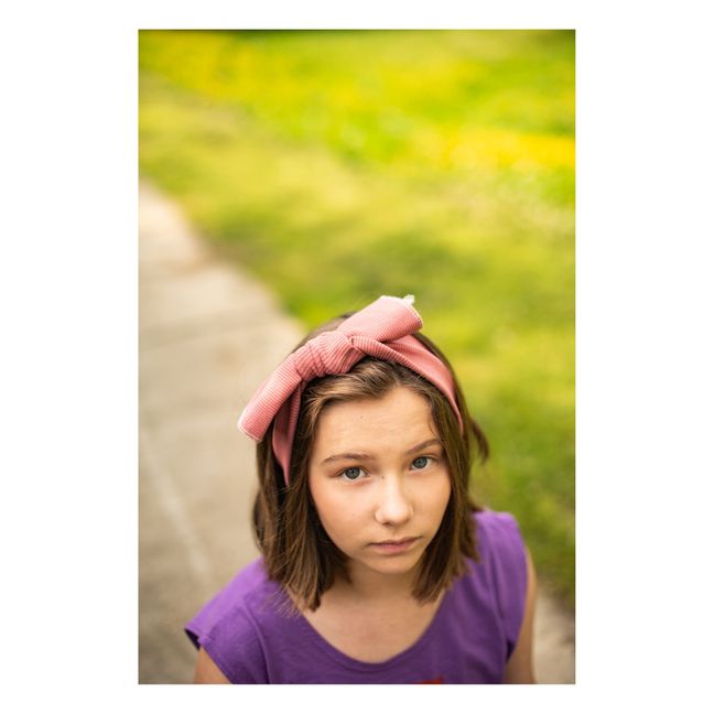 Geknotetes Stirnband | Rosa