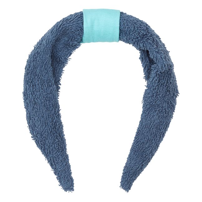 Terry Headband Turban | Azul Turquesa