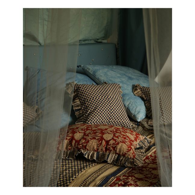 Coussin carré Rumi en coton