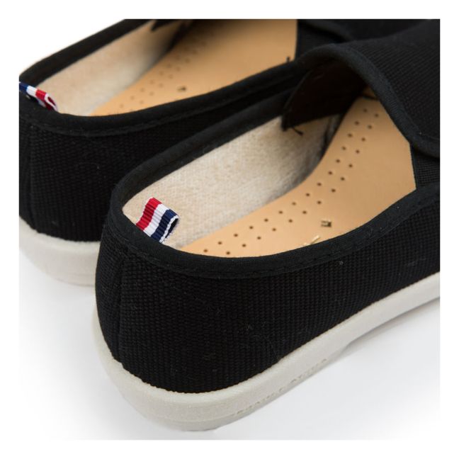 Espadrilles Coton Canvas | Schwarz