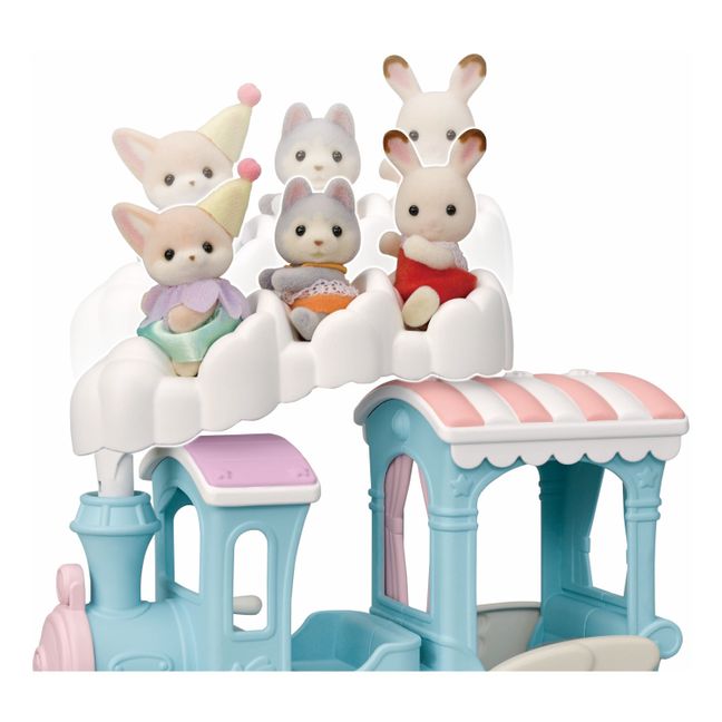 SYLVANIAN FAMILIES - Le Coffret traineau de Noël et Figurines