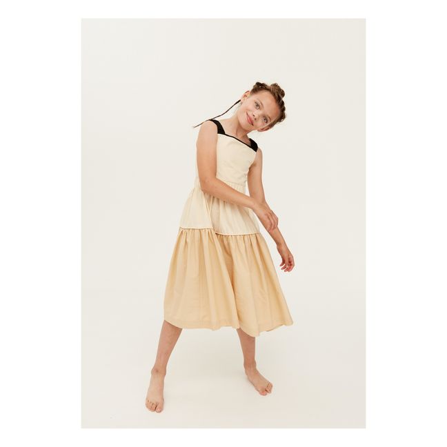 Robe en Popeline Taken | Beige