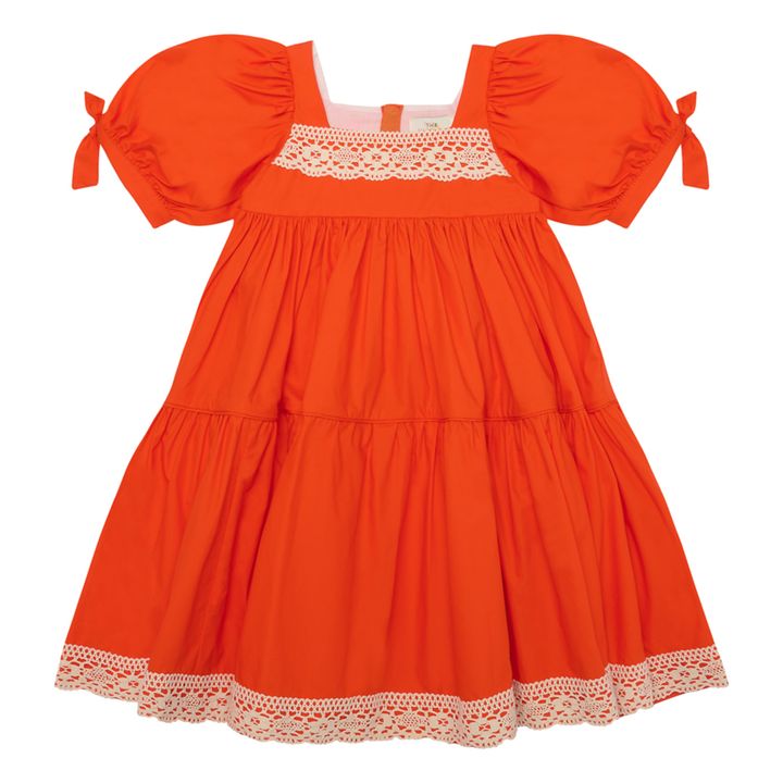Know Full Well Poplin Dress | Orange- Produktbild Nr. 0