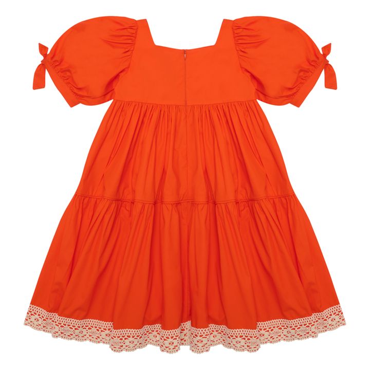 Know Full Well Poplin Dress | Orange- Product image n°4
