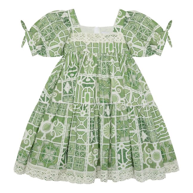 Robe Popeline Know Full Well Imprimée | Vert