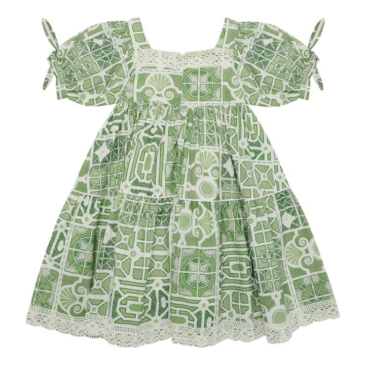 Know Full Well Printed Poplin Dress | Green- Product image n°4