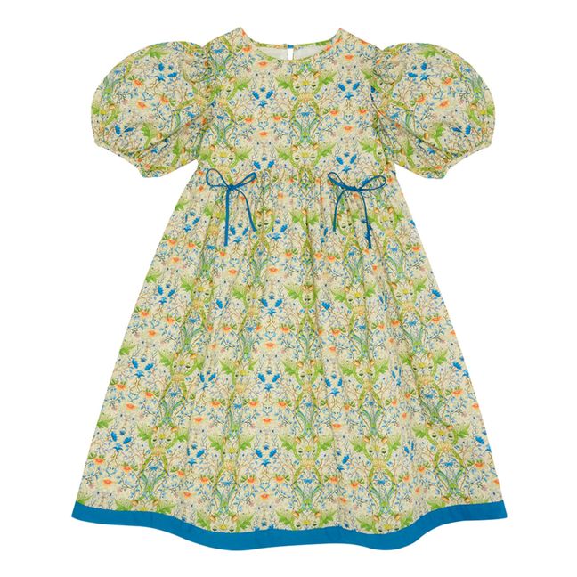 Floral Print Poplin Dress | Seidenfarben