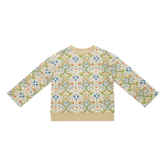 Homey Floral Print Sweater | Seidenfarben