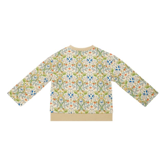 Homey Floral Print Sweater | Seidenfarben