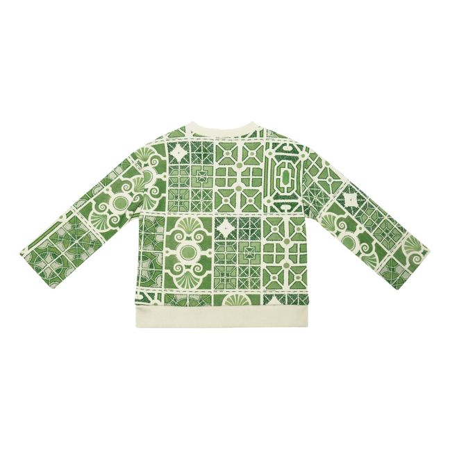 Homey Printed Sweatshirt | Grün