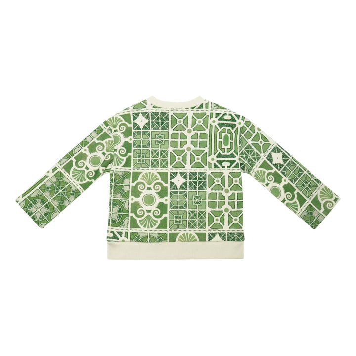 Homey Printed Sweatshirt | Verde- Imagen del producto n°3