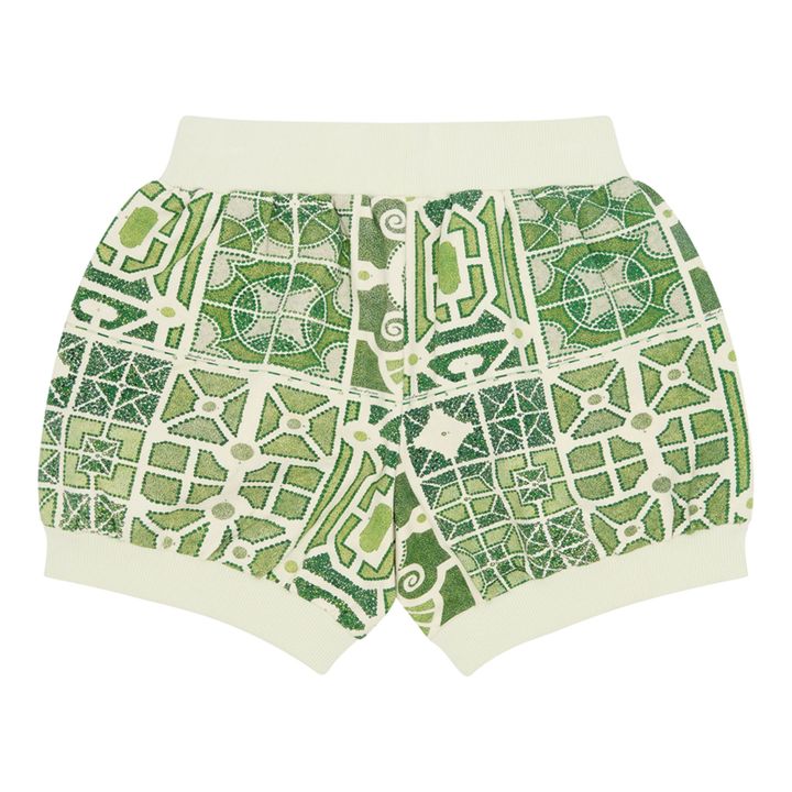 Gedruckte Shorts | Grün- Produktbild Nr. 0