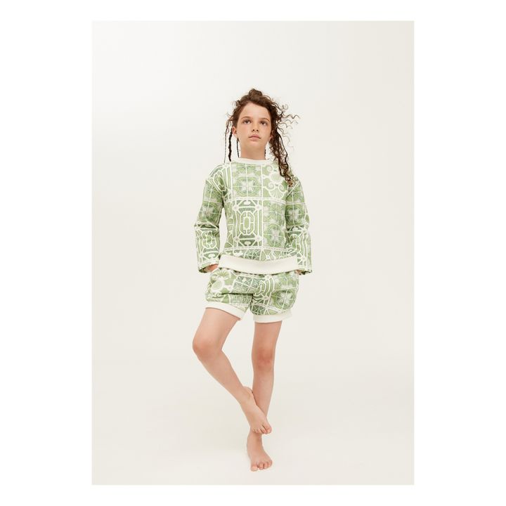 Printed Shorts | Verde- Immagine del prodotto n°1