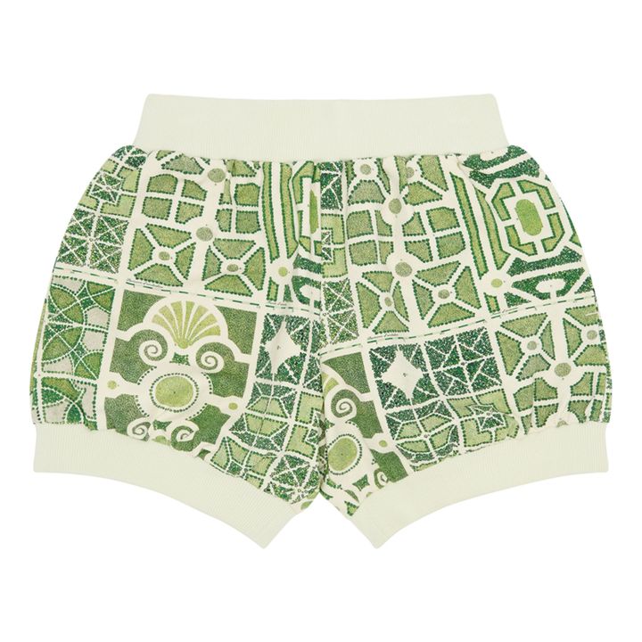 Gedruckte Shorts | Grün- Produktbild Nr. 3
