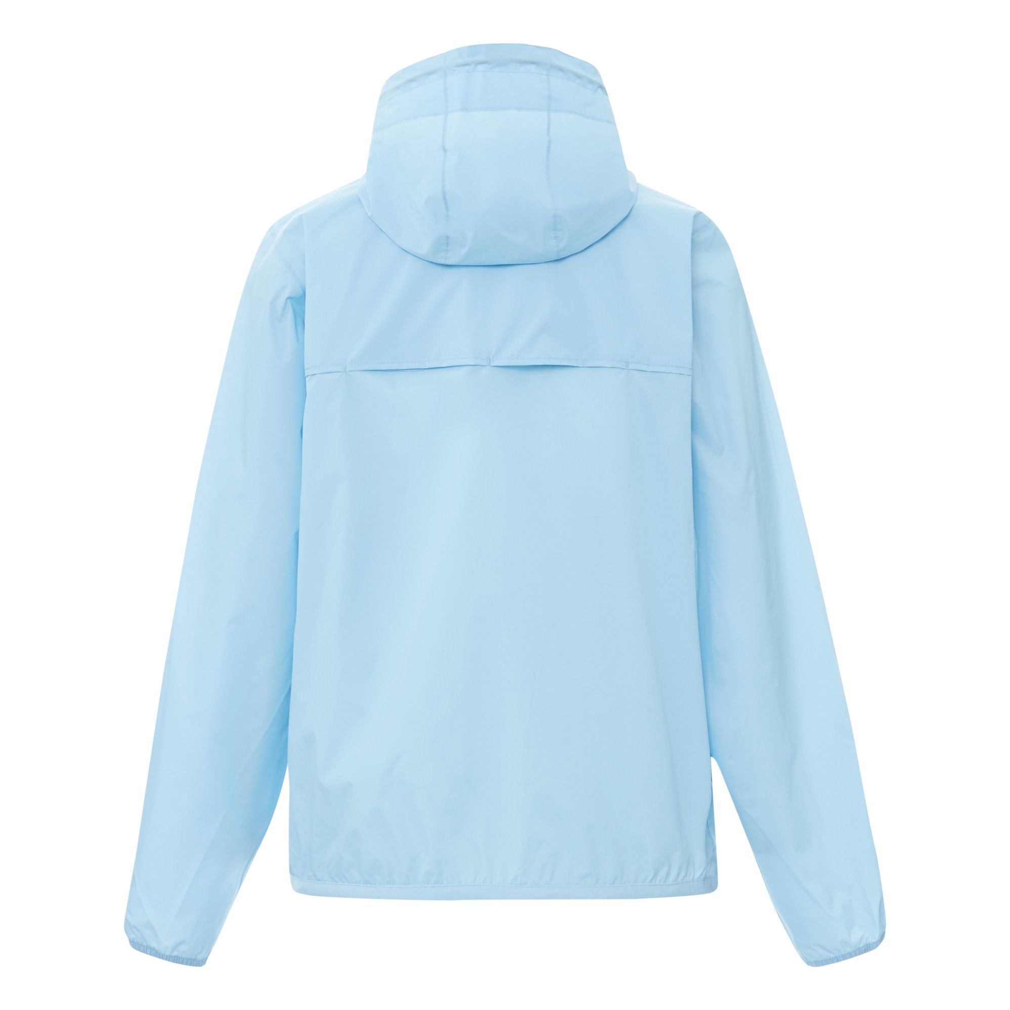 Light blue outlet rain jacket