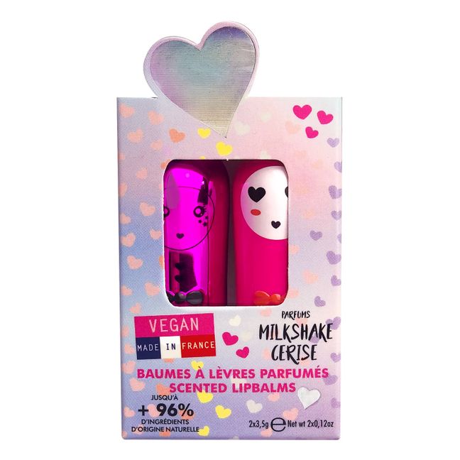 Coffret duo de baumes à lèvres Coeur Couture