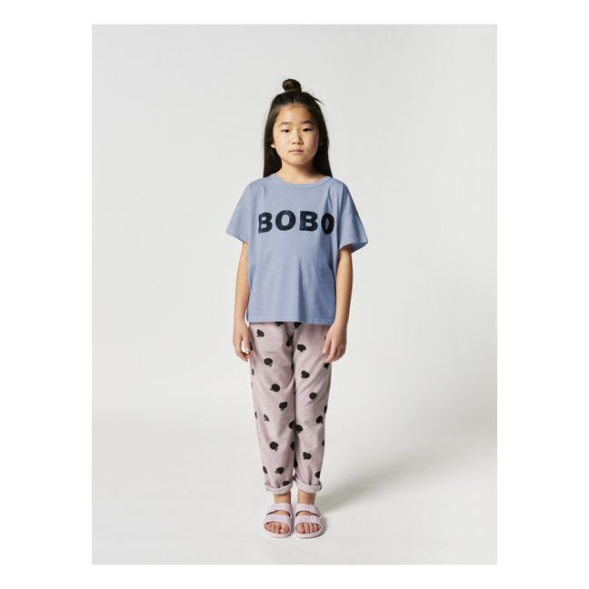 T-Shirt Coton Bio Bobo Choses - Collection Iconic  | Blau