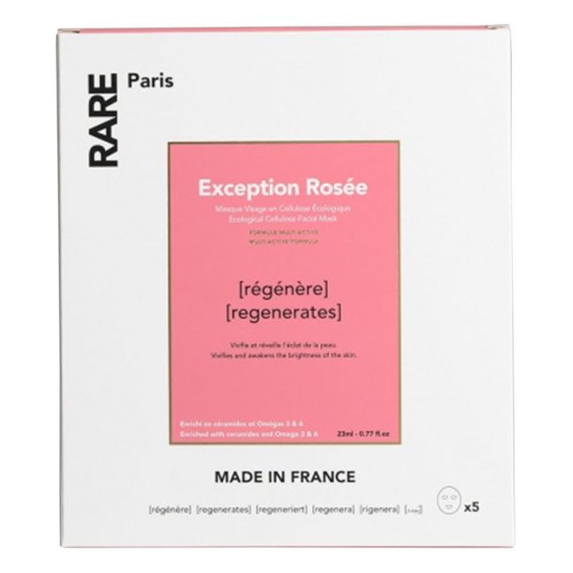 Mascarilla regeneradora Exception Rosée - Set de 5