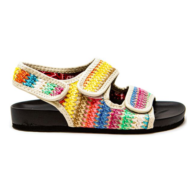 Sandalias Apache Raffia | Crudo