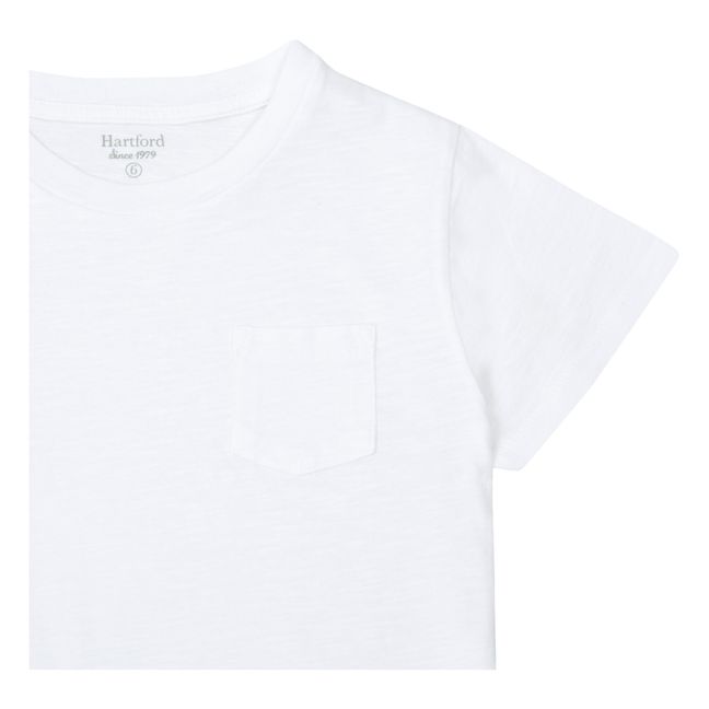 Camiseta Pocket Crew | Blanco