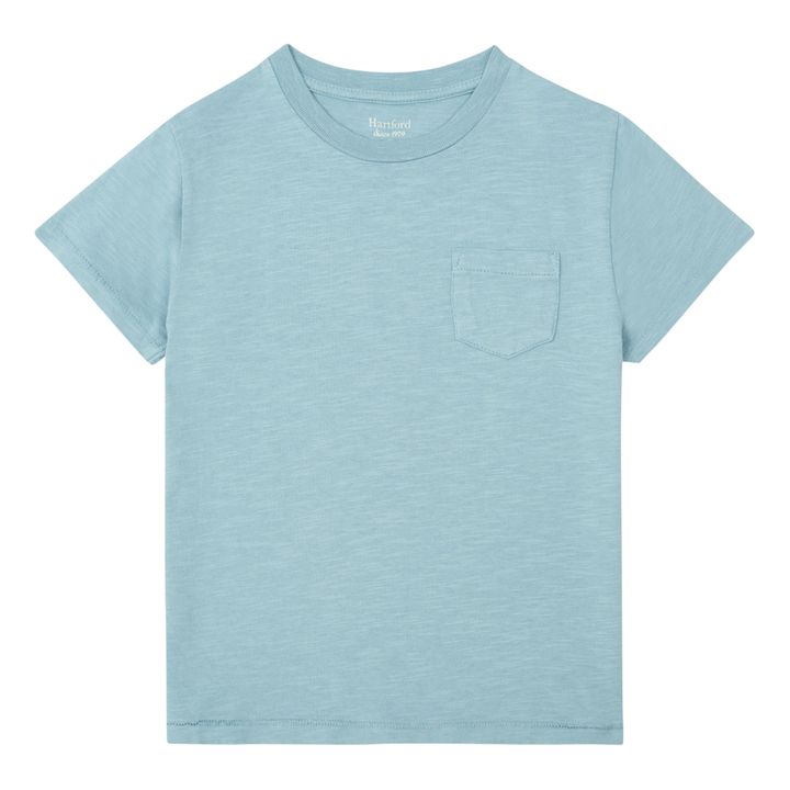 Crew Pocket T-Shirt | Graublau- Produktbild Nr. 0