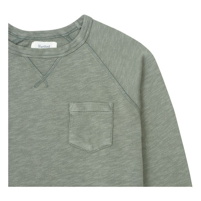 Light Pocket Sweater | Khaki