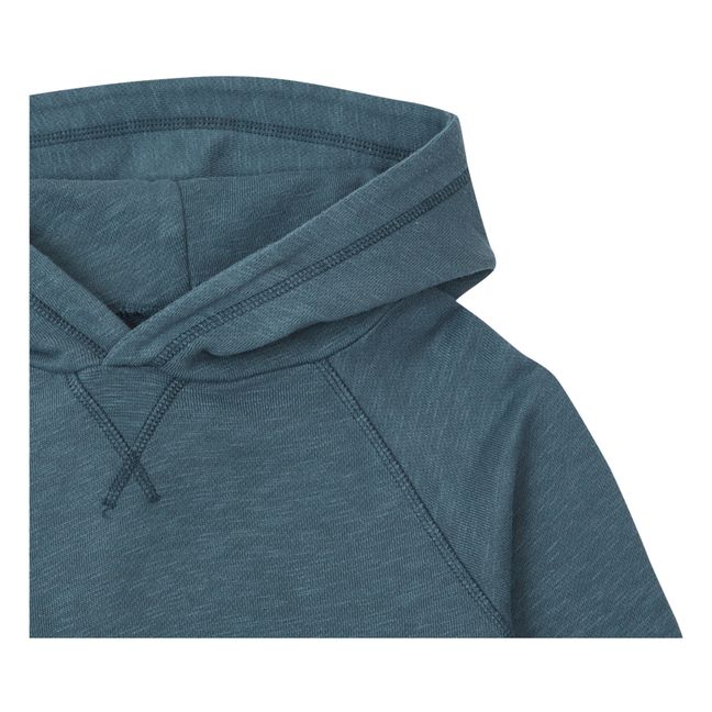Hoodie Light | Bleu Acier