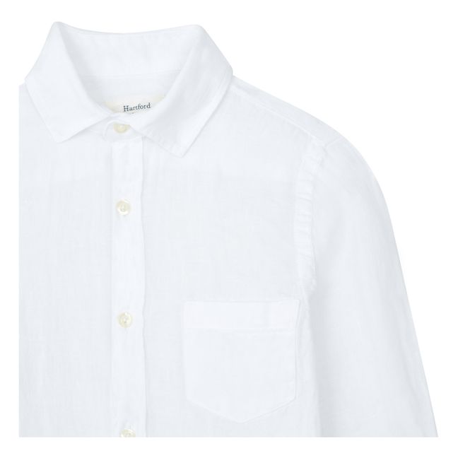 Chemise Lin Paul Pat | Blanc