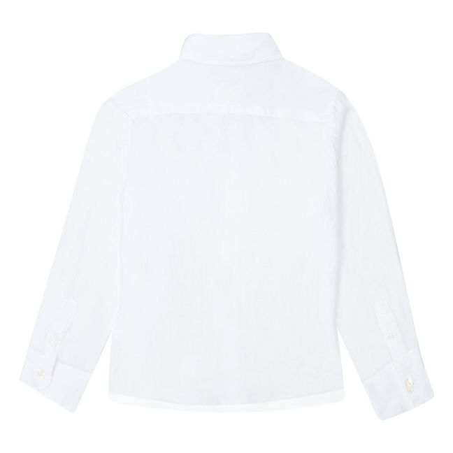 Chemise Lin Paul Pat | Blanc