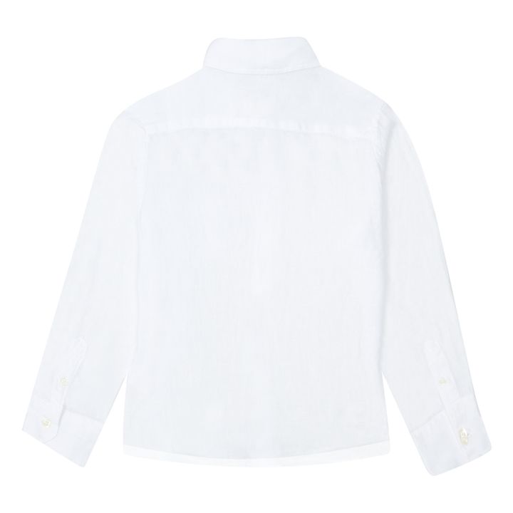 Paul Pat Linen Shirt | Bianco- Immagine del prodotto n°2