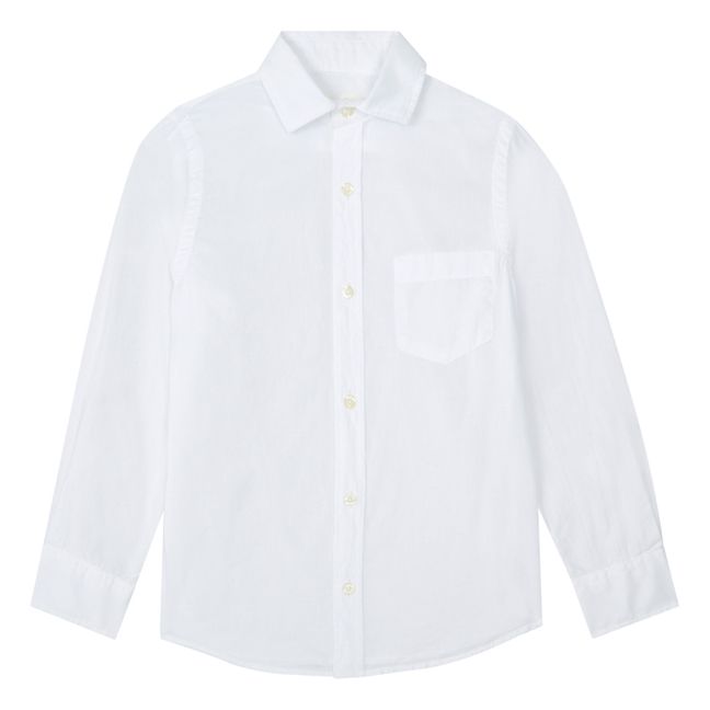 Paul Pat Cotton Shirt | Bianco