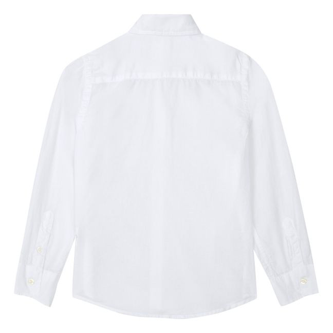 Paul Pat Cotton Shirt | Bianco