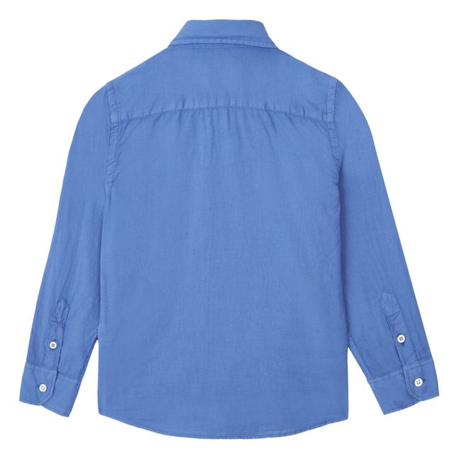 Paul Pat Cotton Shirt | Navy