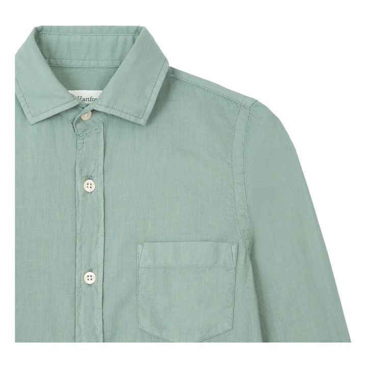 Paul Pat Cotton Shirt | Verde Kaki- Imagen del producto n°1