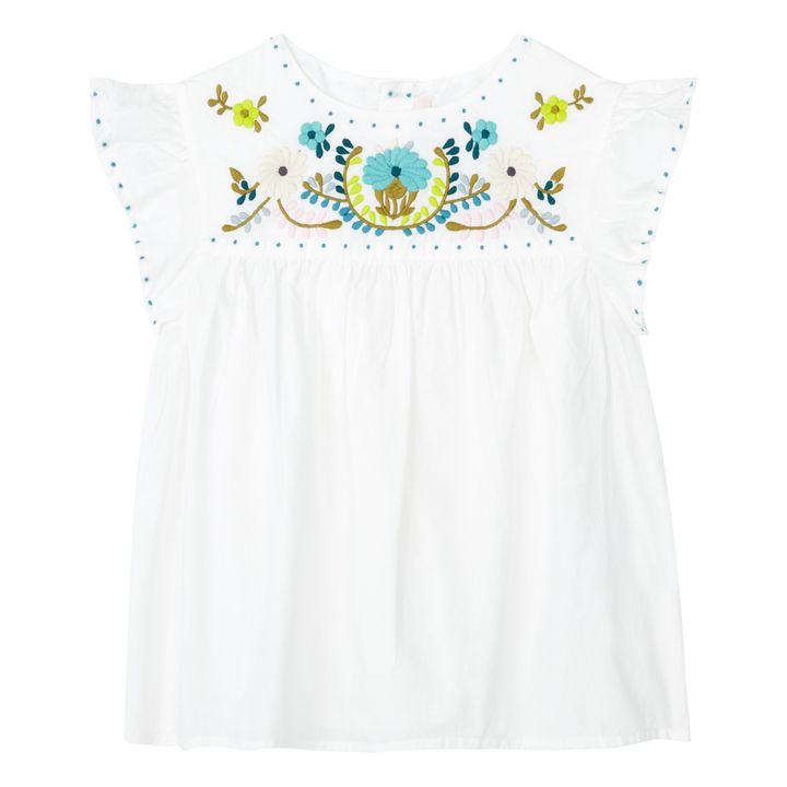 Althea Embroidered Blouse | Crudo- Imagen del producto n°0