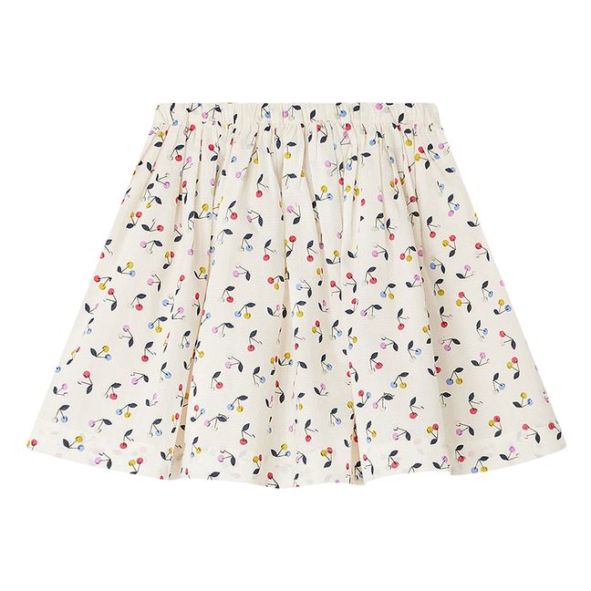 Jupe Cerises Suzon | Ecru