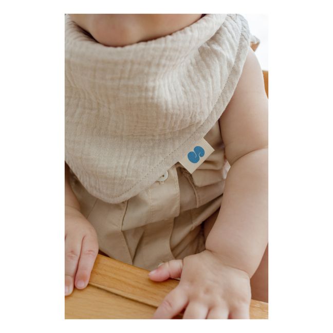 Organic Cotton Bandana Bibs - Set of 3 | Seaside