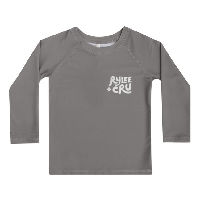 Printed Anti-UV T-shirt | Grey