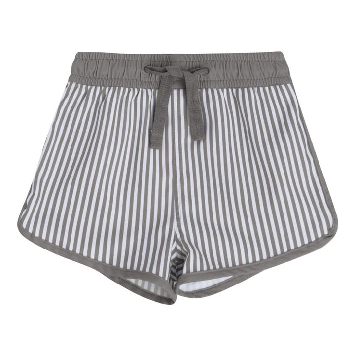 Bañador de rayas | Gris- Imagen del producto n°0