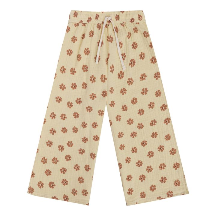 Pantalon Fleuri Fille XL – Angie Girls, Multi Couleurs, Coton, Occasion