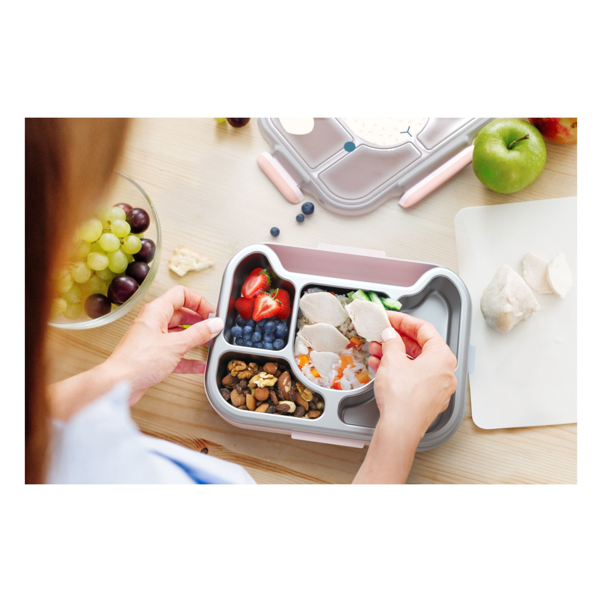 MB Wonder - The kids lunch box with compartments - Kids bento Box