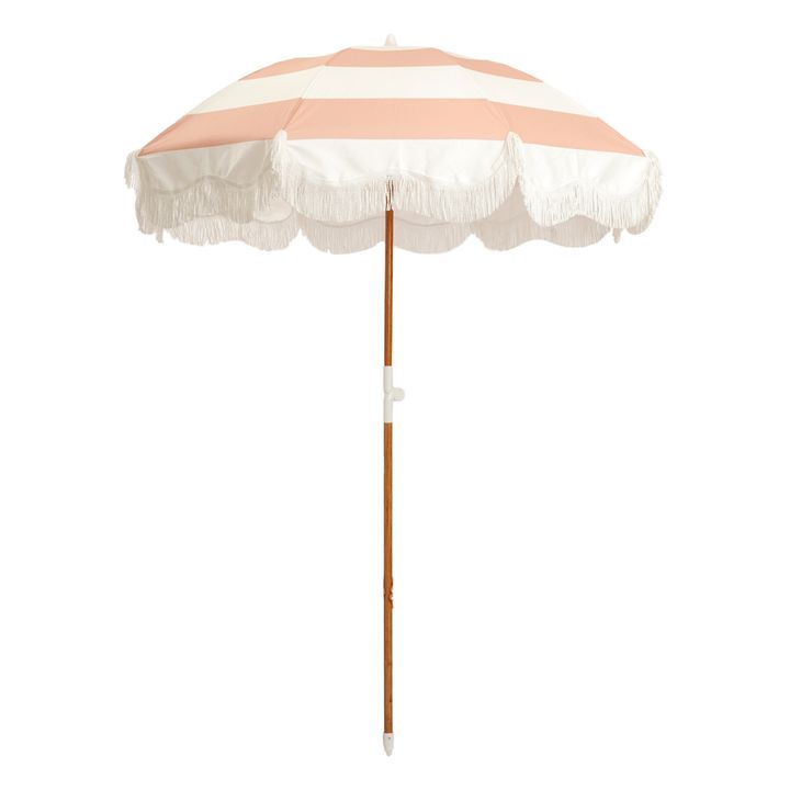 Sonnenschirm mit Fransen Holiday | Rosa- Produktbild Nr. 0