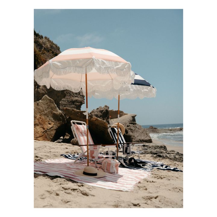 Sonnenschirm mit Fransen Holiday | Rosa- Produktbild Nr. 1