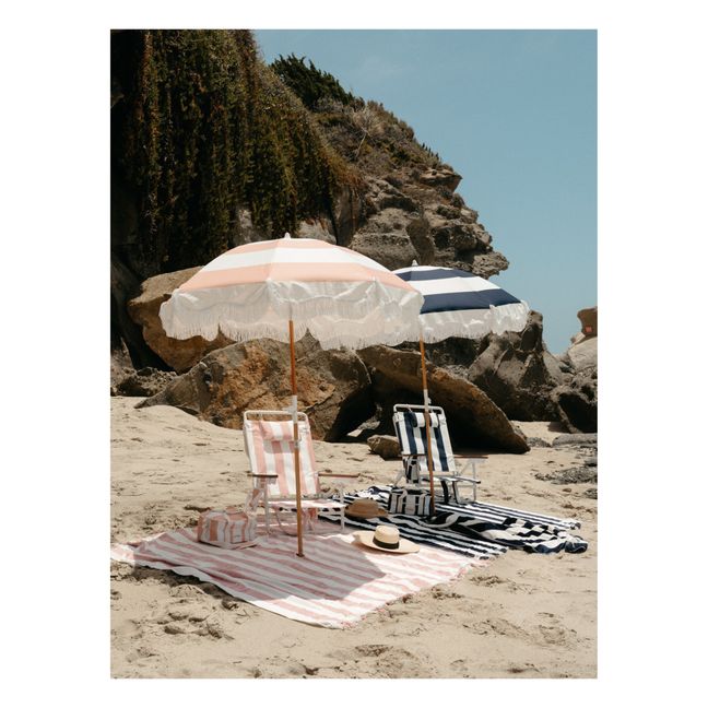 Sonnenschirm mit Fransen Holiday | Rosa