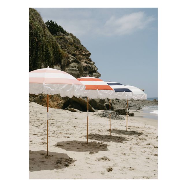 Sonnenschirm mit Fransen Holiday | Rosa