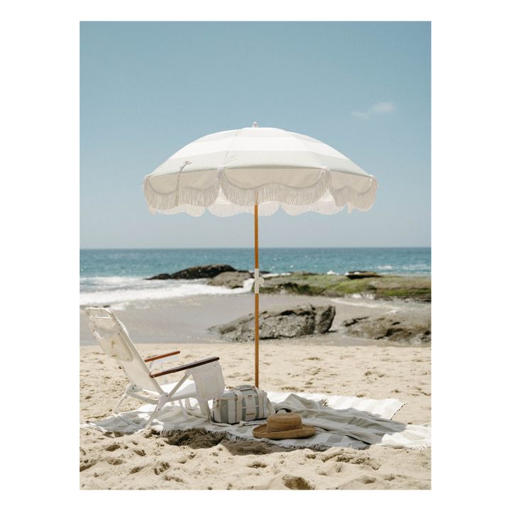 Holiday Sonnenschirm mit Fransen | Salbei- Produktbild Nr. 1
