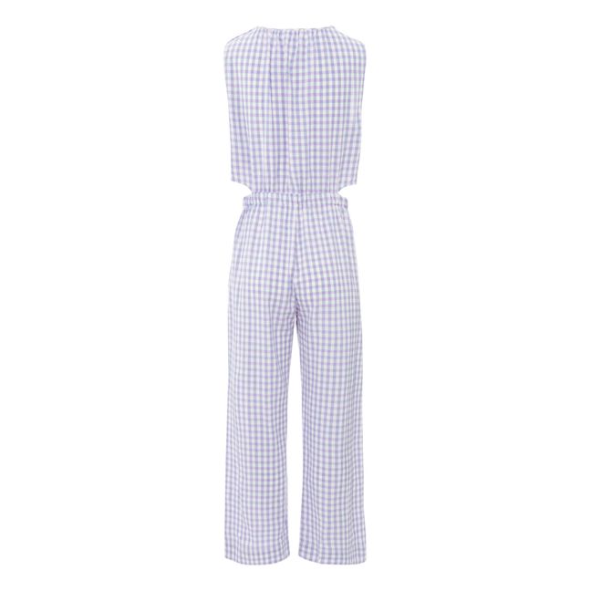 Papaya Check Jumpsuit - Women's Collection | Blu