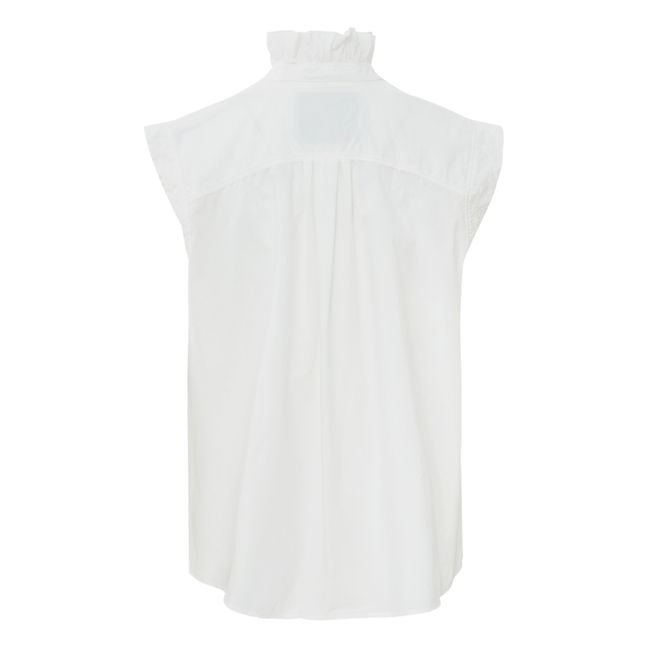 Blouse Brodée | Ecru